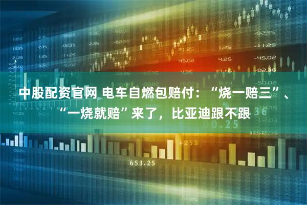 中股配资官网 电车自燃包赔付：“烧一赔三”、“一烧就赔”来了，比亚迪跟不跟