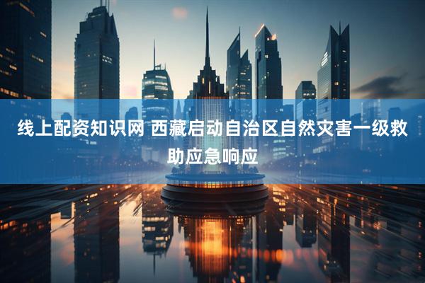 线上配资知识网 西藏启动自治区自然灾害一级救助应急响应